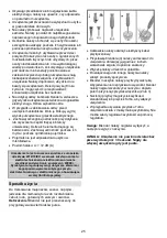 Предварительный просмотр 25 страницы Gorenje HBX480QW Instructions For Use Manual