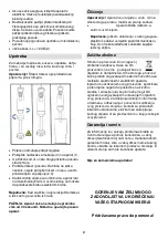 Предварительный просмотр 8 страницы Gorenje HBX601QB Instructions For Use Manual