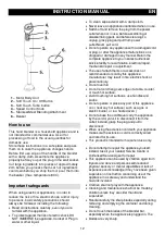 Предварительный просмотр 12 страницы Gorenje HBX601QB Instructions For Use Manual