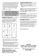 Предварительный просмотр 13 страницы Gorenje HBX601QB Instructions For Use Manual