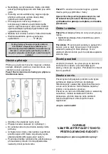 Предварительный просмотр 17 страницы Gorenje HBX601QB Instructions For Use Manual