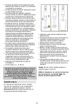 Предварительный просмотр 25 страницы Gorenje HBX601QB Instructions For Use Manual