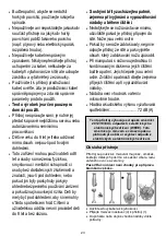 Preview for 23 page of Gorenje HBX602RLBK Instructions For Use Manual