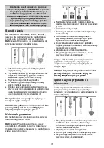 Предварительный просмотр 38 страницы Gorenje HBX804VS Instructions For Use Manual