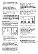 Предварительный просмотр 22 страницы Gorenje HBX883QW Instructions For Use Manual