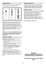 Предварительный просмотр 26 страницы Gorenje HBX883QW Instructions For Use Manual