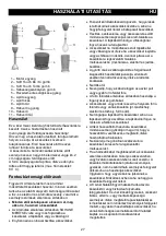 Предварительный просмотр 27 страницы Gorenje HBX883QW Instructions For Use Manual