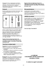 Предварительный просмотр 29 страницы Gorenje HBX883QW Instructions For Use Manual