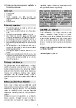 Preview for 8 page of Gorenje HSB01PR Instruction Manual