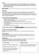 Предварительный просмотр 6 страницы Gorenje ICE2000SP Instruction Manual