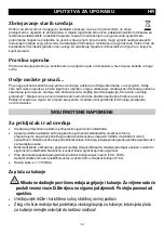 Preview for 12 page of Gorenje ICE2000SP Instruction Manual