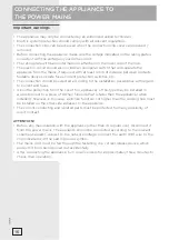 Preview for 16 page of Gorenje INFINITY EC6INB Instructions For Use Manual