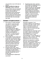 Preview for 15 page of Gorenje INOX 18/10Cr-Ni Instruction Manual