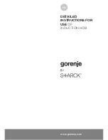 Gorenje IS655ST Detailed Instructions For Use preview