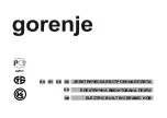 Preview for 1 page of Gorenje IT 320 BC Instruction For Operation And Maintenance