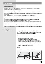 Preview for 17 page of Gorenje IT 606 ASC Instructions For Use, Installation, And Connection