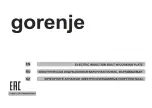 Preview for 1 page of Gorenje IT332INB Instruction For Operation And Maintenance