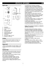 Preview for 7 page of Gorenje JC4800VMX Instruction Manual