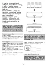 Предварительный просмотр 7 страницы Gorenje JM20W Instruction Manual