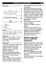 Предварительный просмотр 9 страницы Gorenje JM20W Instruction Manual