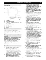 Предварительный просмотр 21 страницы Gorenje K 10 BKC Instruction Manual