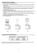 Предварительный просмотр 77 страницы Gorenje K10BY Instruction Manual