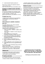 Предварительный просмотр 25 страницы Gorenje K15RLBK Instruction Manual