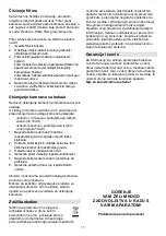 Предварительный просмотр 11 страницы Gorenje K17BK Instruction Manual