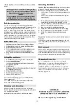 Preview for 13 page of Gorenje K17INF Instruction Manual