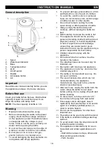 Preview for 16 page of Gorenje K17TR Instruction Manual