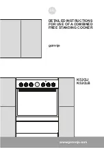 Preview for 1 page of Gorenje K52CLB Detailed Instructions For Use