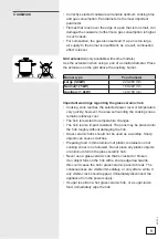 Preview for 9 page of Gorenje KC621USC Instructions For Use, Installation, And Connection