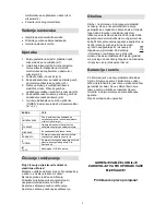 Предварительный просмотр 7 страницы Gorenje M 701 B Instructions For Use Manual