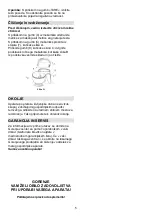 Предварительный просмотр 5 страницы Gorenje M 705 WS Instructions For Use Manual