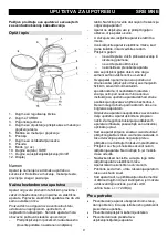 Предварительный просмотр 9 страницы Gorenje M 705 WS Instructions For Use Manual