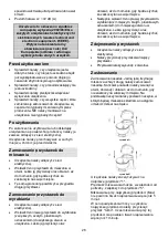 Предварительный просмотр 28 страницы Gorenje M 705 WS Instructions For Use Manual