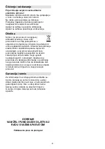 Preview for 8 page of Gorenje M350LBW Instructions For Use Manual