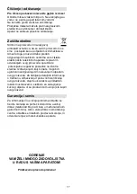 Preview for 11 page of Gorenje M350LBW Instructions For Use Manual