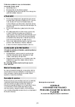 Preview for 20 page of Gorenje M350LBW Instructions For Use Manual