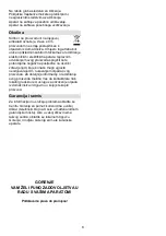 Preview for 8 page of Gorenje M360CW Instructions For Use Manual