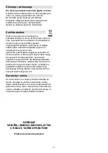 Preview for 11 page of Gorenje M360CW Instructions For Use Manual