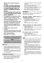 Preview for 16 page of Gorenje M360CW Instructions For Use Manual