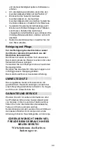 Preview for 44 page of Gorenje M360CW Instructions For Use Manual