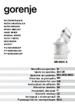 Preview for 1 page of Gorenje M500DCS Instructions For Use Manual