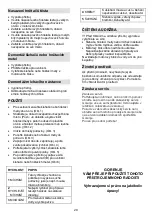 Preview for 29 page of Gorenje M500DCS Instructions For Use Manual