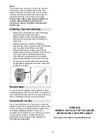 Preview for 14 page of Gorenje MG 1500 TJW Instruction Manual