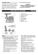 Предварительный просмотр 8 страницы Gorenje MG 2000 E Instruction Manual