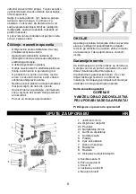 Предварительный просмотр 6 страницы Gorenje MG 2500 SJW Instruction Manual