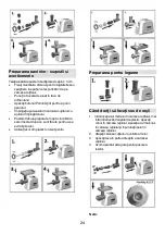 Предварительный просмотр 24 страницы Gorenje MG 2500 SJW Instruction Manual