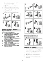 Предварительный просмотр 32 страницы Gorenje MG 2500 SJW Instruction Manual